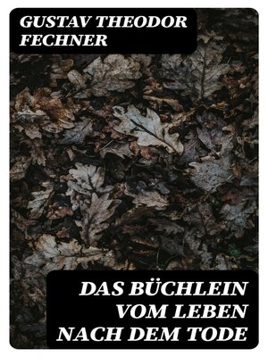 cover image of Das Büchlein vom Leben nach dem Tode